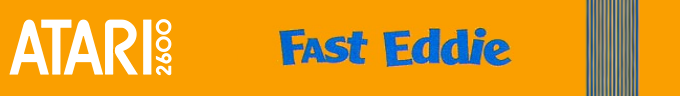 Fast Eddie logo for Atari 2600